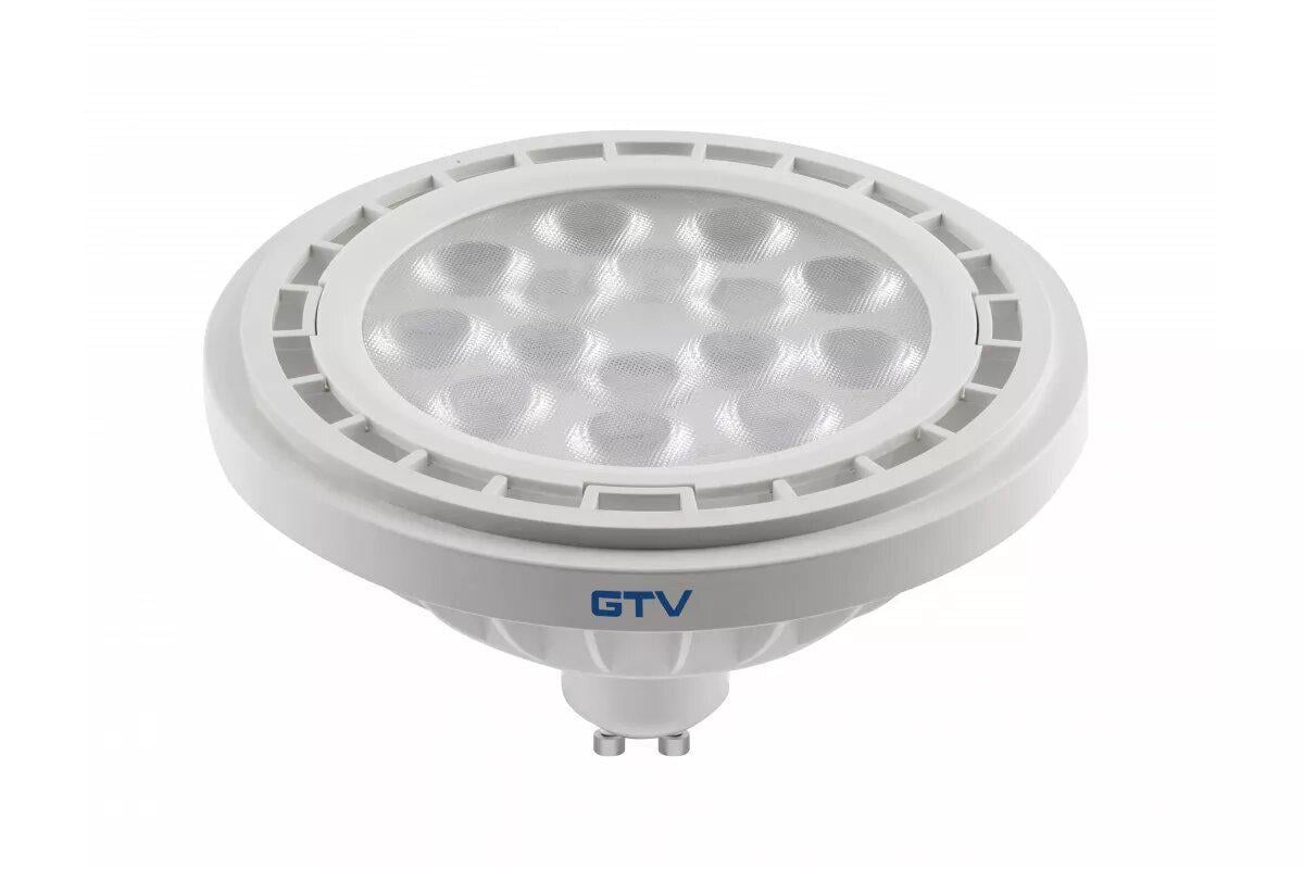 Світлодіодна лампа GTV ES111 4000K GU10 12,5W AC220-240V 40° 1250 Lm 109 mA Білий (27830362)