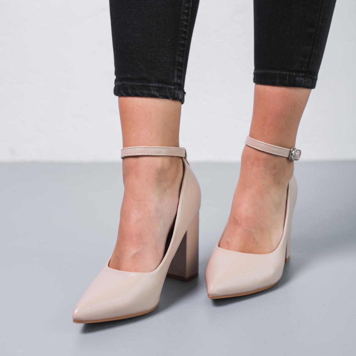 Туфли женские Fashion р. 38 24,5 см Бежевый (3697)