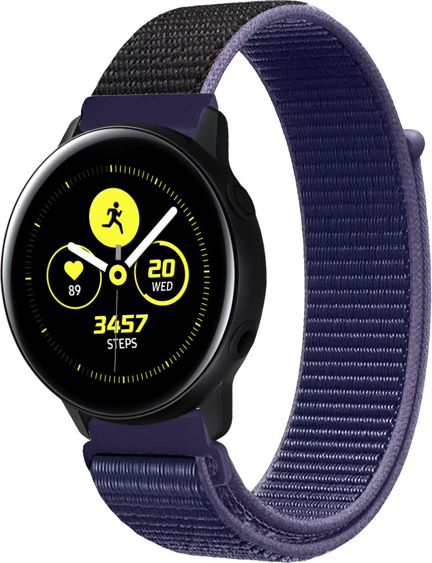 Ремешок нейлоновый Sport Loop для Galaxy Watch Active Midnight Blue (22394-4D)