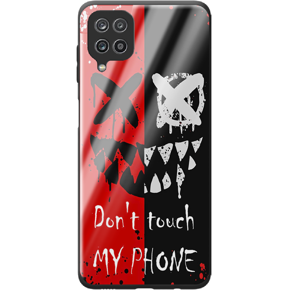 Чохол BoxFace Samsung M325F Galaxy M32 Bad Smile Чорний силікон зі склом (42962-up2468-44203)