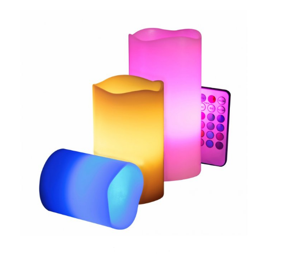 Світлодіодні LED свічки Luma Candles з пультом 3 свічки - фото 3 Світлодіодні LED свічки Luma Candles з пультом 3 свічки - фото 3