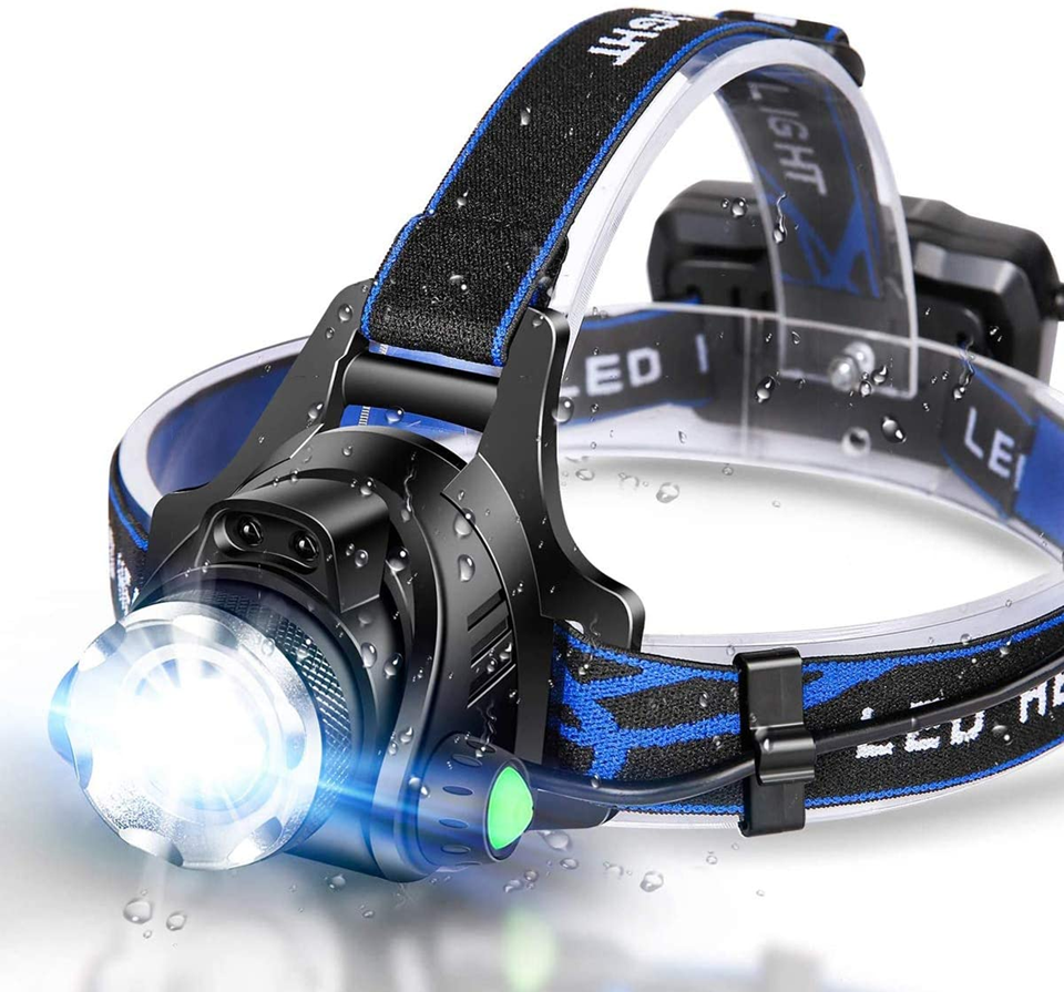 Фонарь налобный Bailong C6699-T6 С датчиком движения