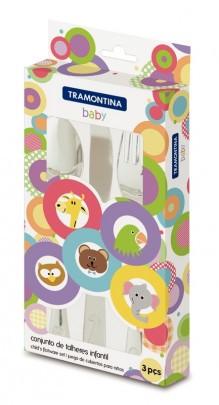 Набор детских столовых приборов Tramontina Baby 3 шт. (66970/020) - фото 2