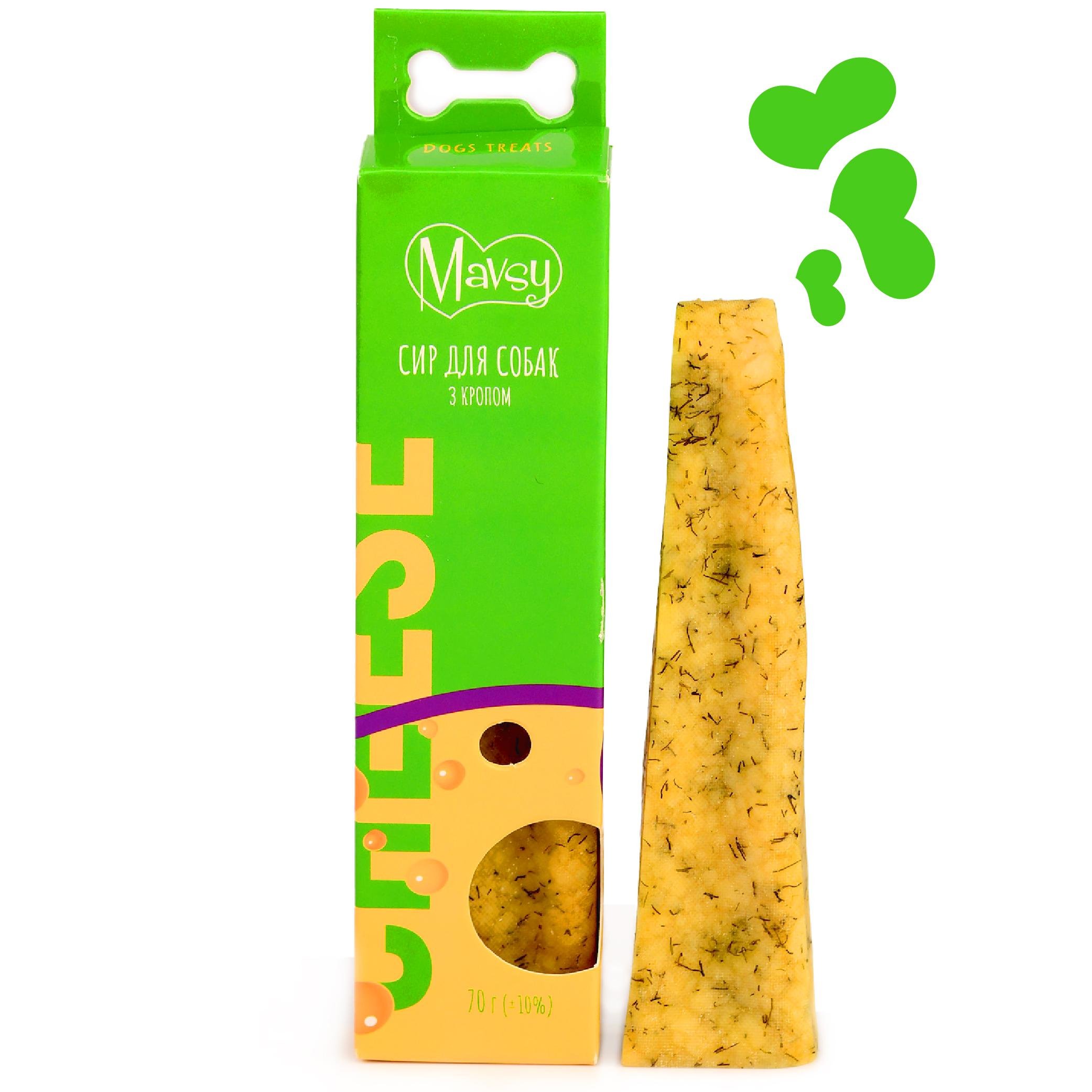 Палочка жевательная для собак Mavsy CHEESE STICK с сыром и укропом 70 г - фото 2