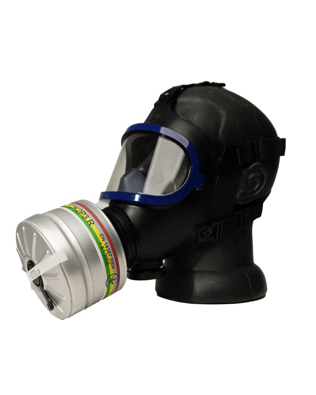 Дитячий протигаз повнолицева маска з військом фільтром Trayal