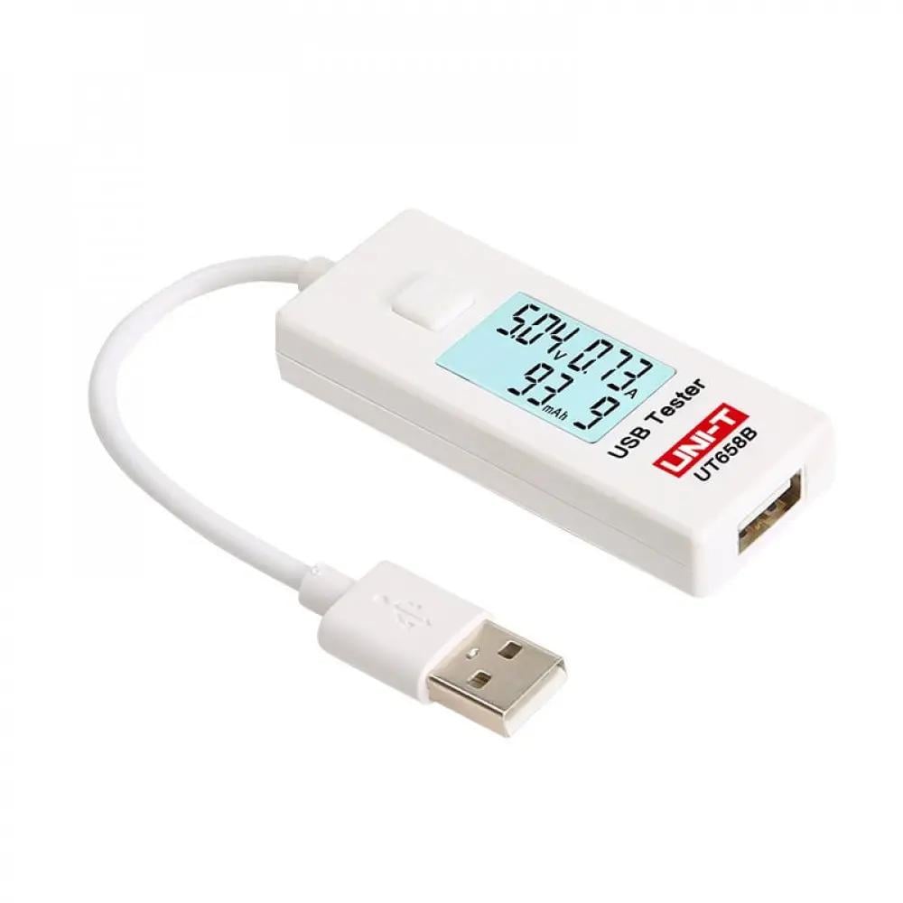 Тестер для телефона UNI-T UT658B USB Белый (3-9-86-012)