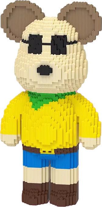 Конструктор 3D Magic Blocks SHLab BB-06 BearBrick Stylish 8000 деталей 45 см (37445)