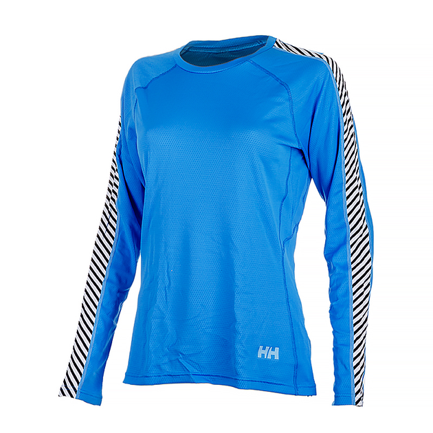 Термокофта жіноча Helly Hansen LIFA ACTIVE STRIPE CREW S Блакитний (7d49413-554 S)