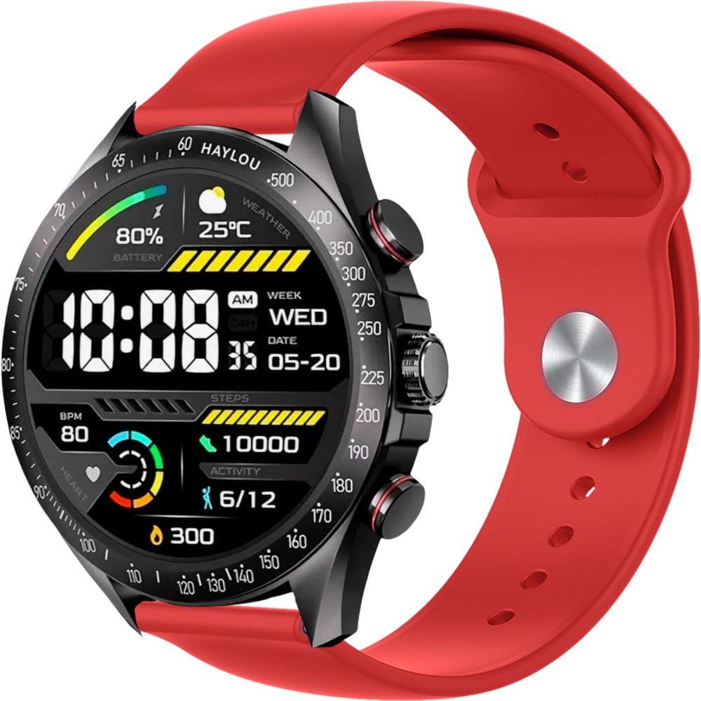 Ремешок Base для Haylou Solar Pro LS18 Red (40856-2D) Ремешок Base для Haylou Solar Pro LS18 Red (40856-2D)