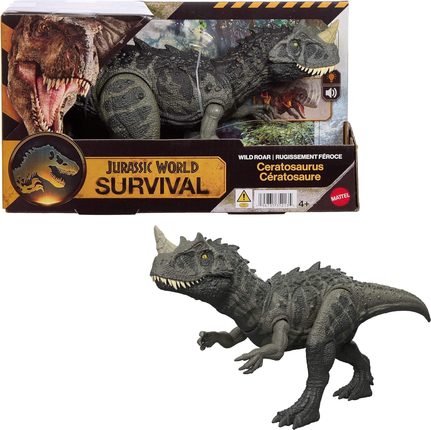 Детская игровая фигурка Динозавр Карнотавр Jurassic world Carnotaurus Dinosaur Action Figure Toy (6696552323)