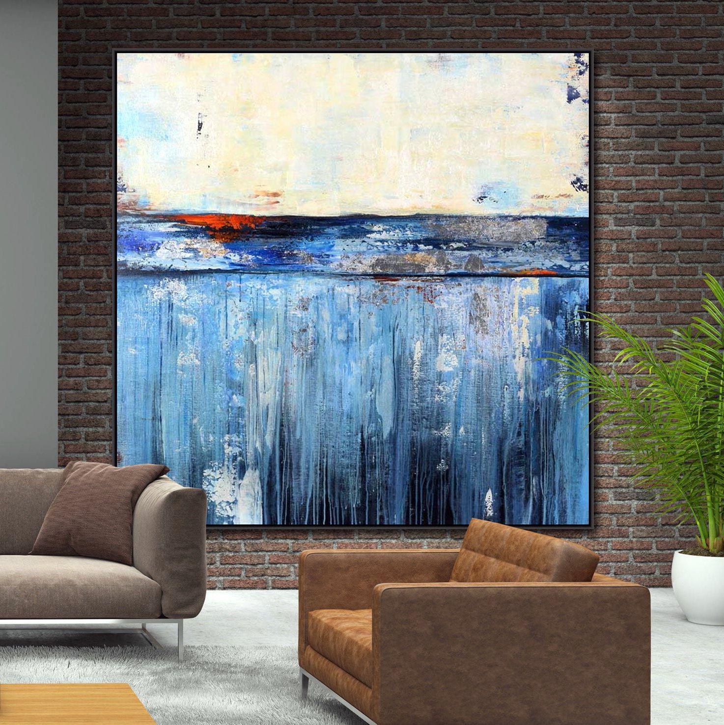 Картина на холсте ArtSale Абстракция 70х70 см abst0159