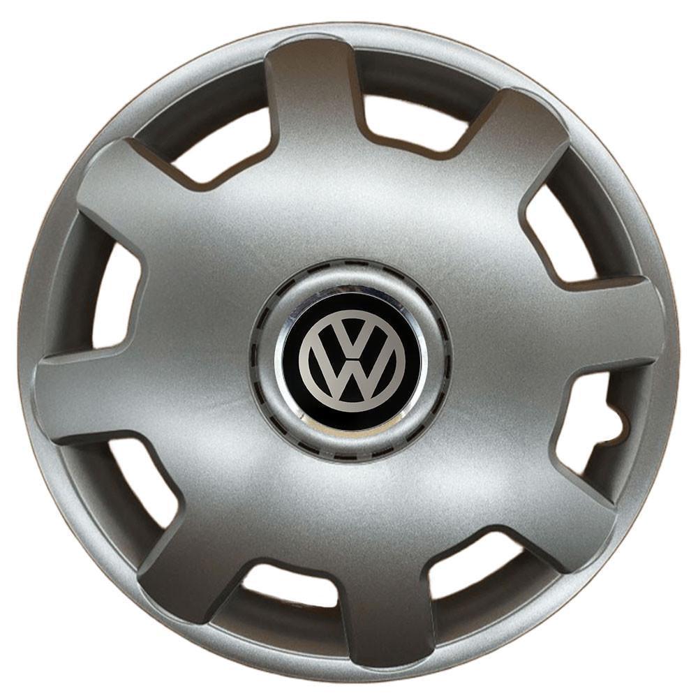 Ковпаки SJS 105 з логотипом Volkswagen 4 шт. R13 Срібний (2789080618)