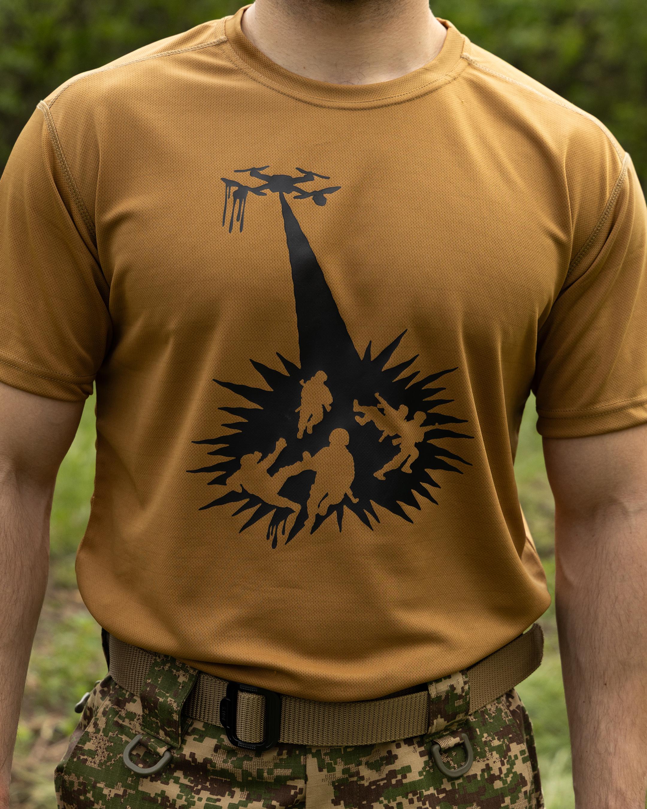 Футболка COOPERR Глаз неба 2 S CoolMax Койот (FYT-15.1.S)