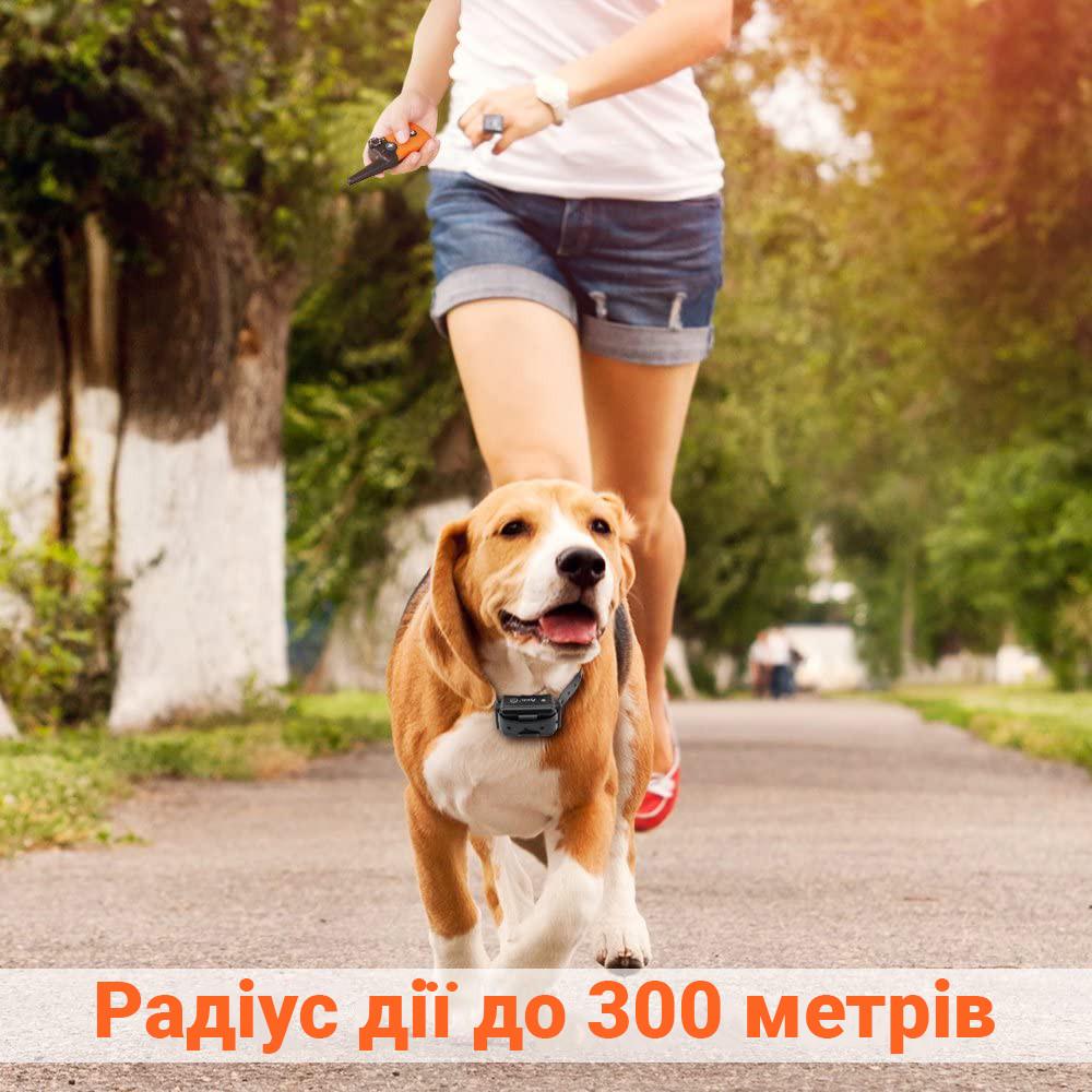 Електронашийник iPets PET619-2 на два нашийника водонепроникний перезаряджуваний Помаранчевий - фото 8 Електронашийник iPets PET619-2 на два нашийника водонепроникний перезаряджуваний Помаранчевий - фото 8