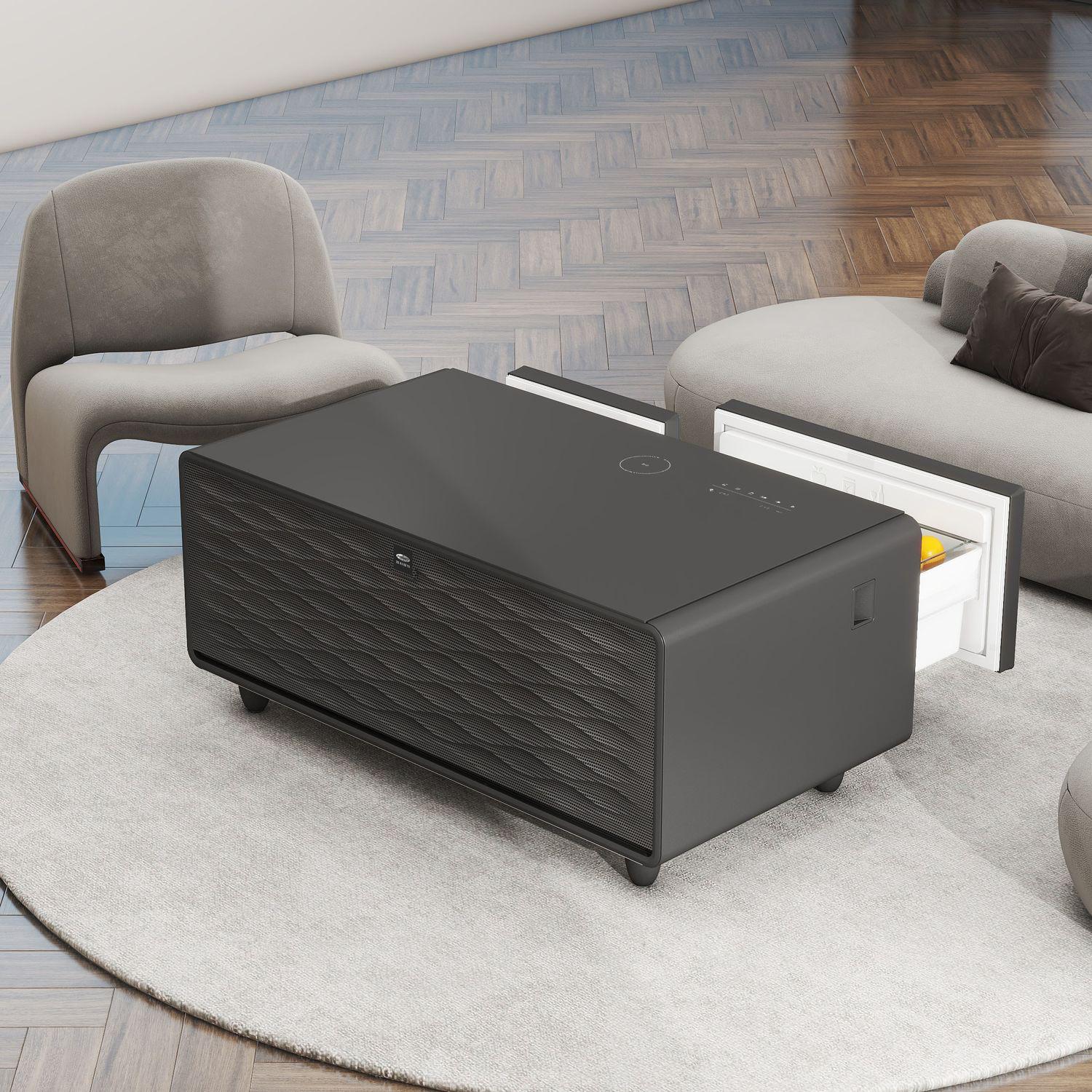 Журнальний стіл розумний з холодильником Primst TB90 93 л Чорний (TB90FVBL) - фото 6 Журнальний стіл розумний з холодильником Primst TB90 93 л Чорний (TB90FVBL) - фото 6