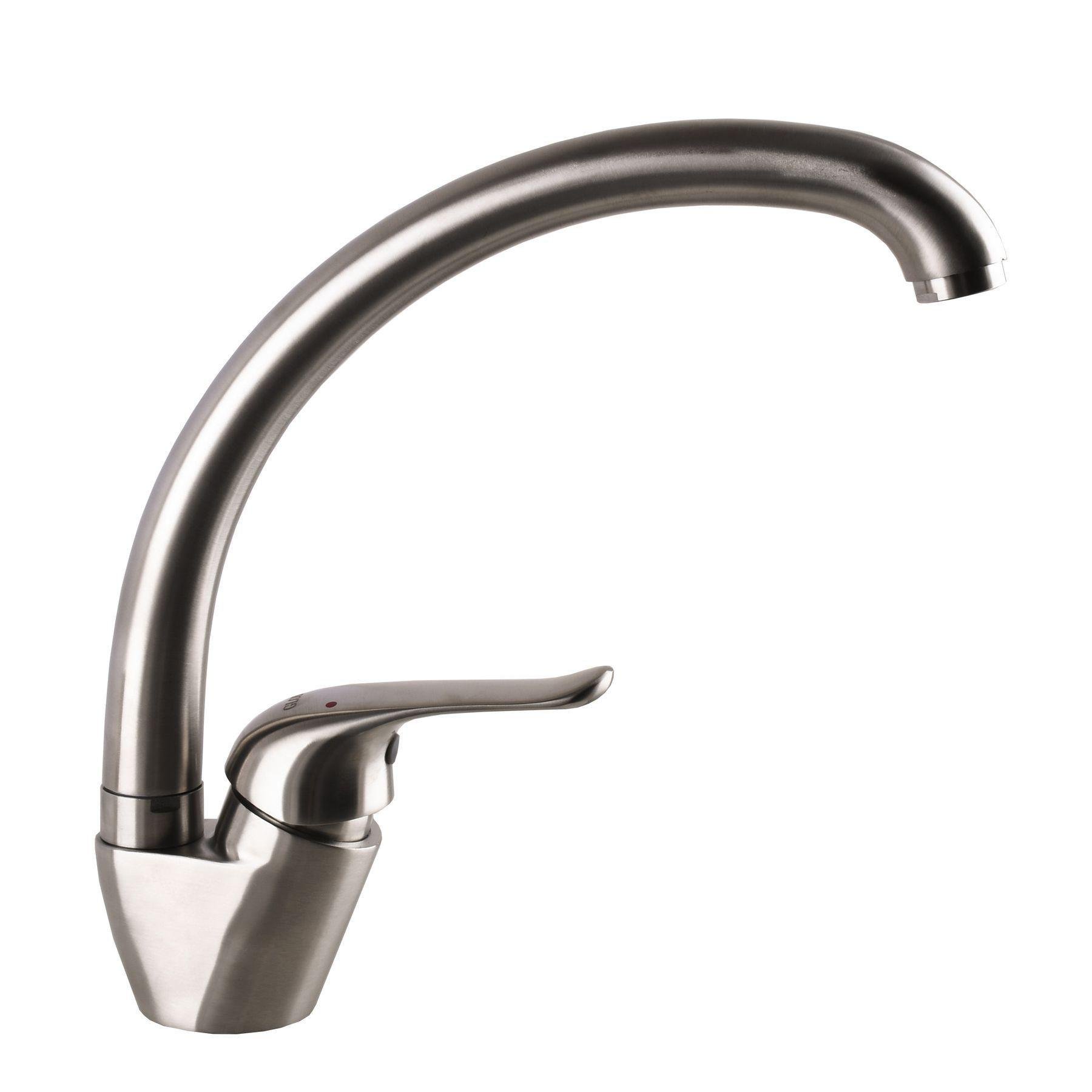 Кран на кухню Globus Lux Сатин (22005)