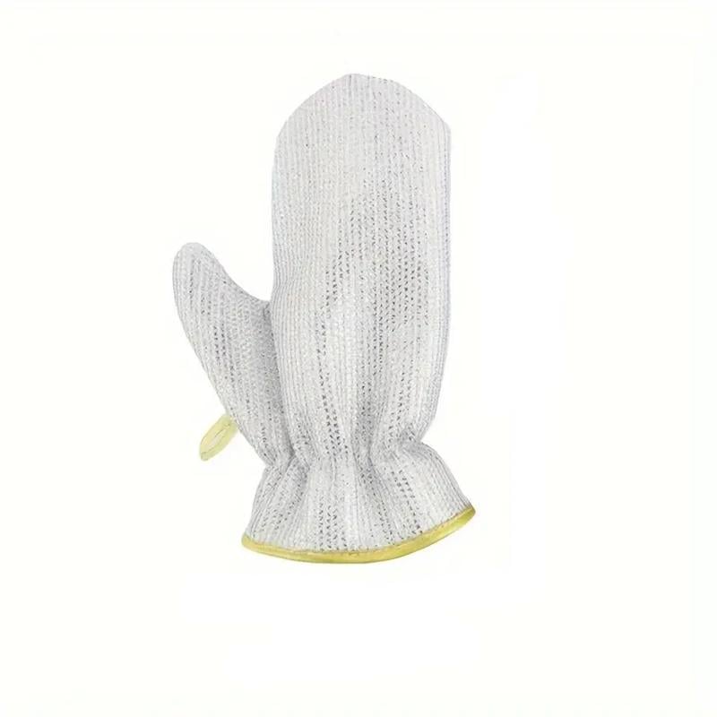 Металлическая кухонная перчатка для мытья посуды/защиты рук 1 шт. Серебристый