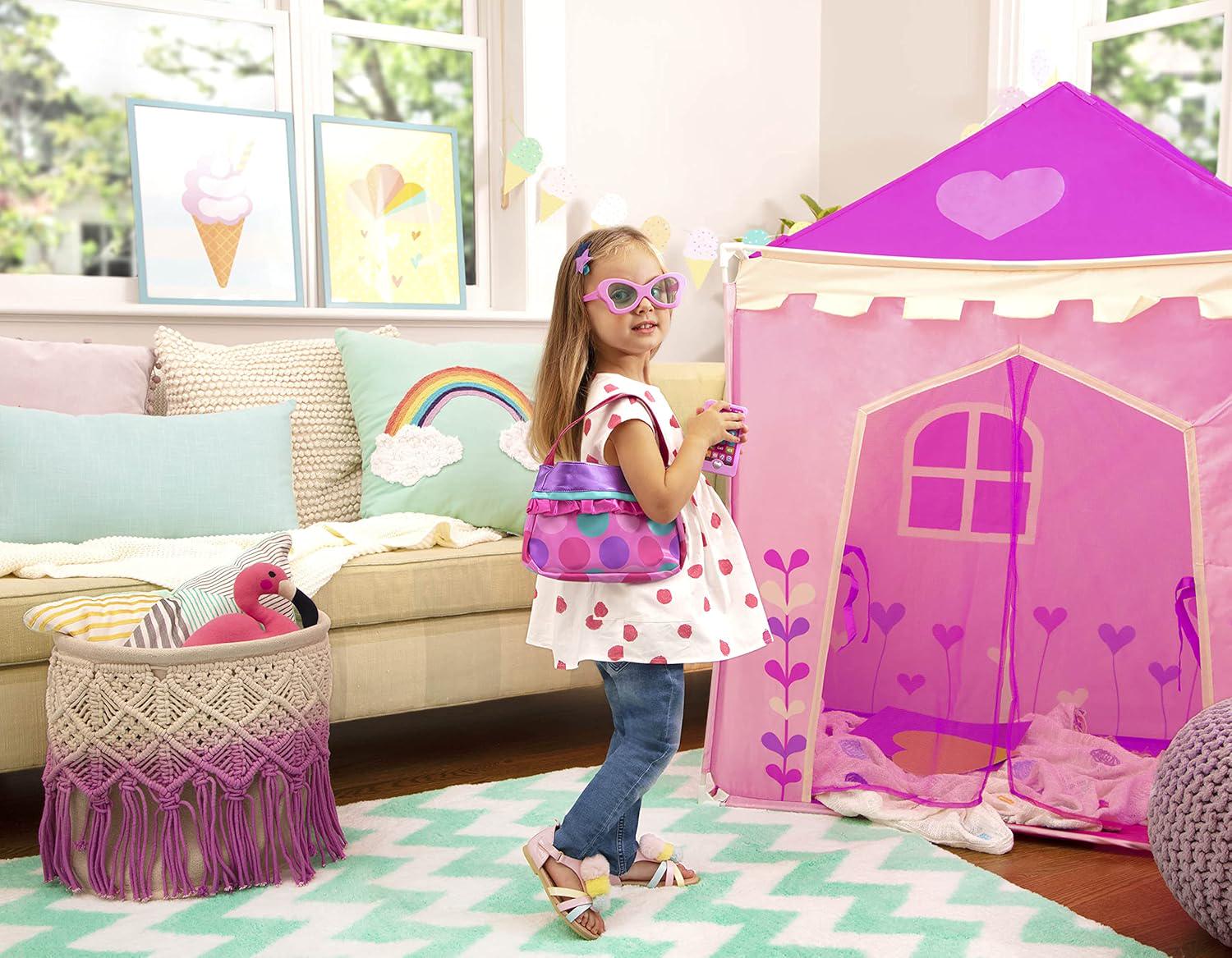 Ігровий набір Battat для макіяжу та краси з сумочкою (30832904) - фото 7 Ігровий набір Battat для макіяжу та краси з сумочкою (30832904) - фото 7