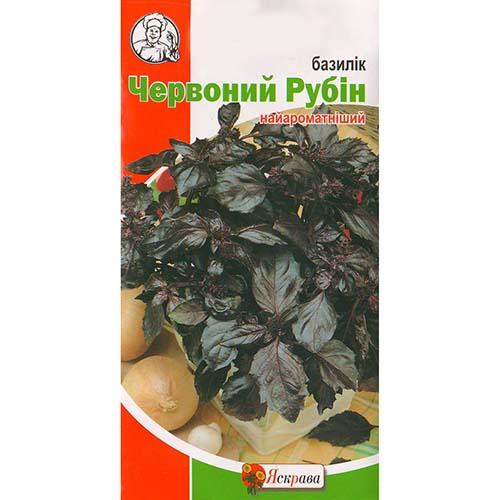 Семена Базилик Florium Красный Рубин (8428) - фото 2 Семена Базилик Florium Красный Рубин (8428) - фото 2