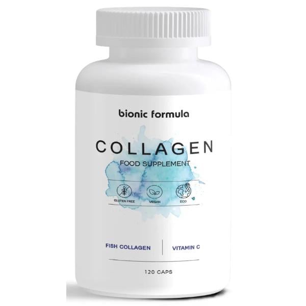 Колаген Bionic Formula Collagen Fish & Vitamin C 120 капс. (000022422)