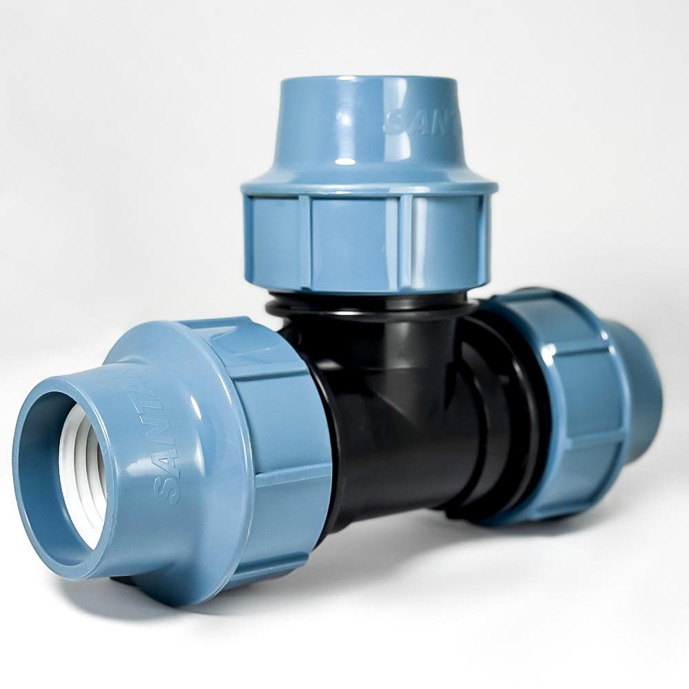 Трійник затискний SANTAN 63х63х63 мм (323465) - фото 4