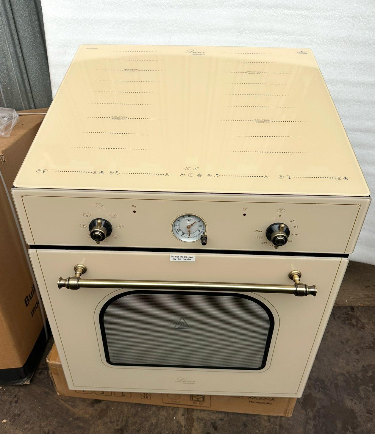 Комплект техніки Luxor духова шафа HB 920 RUSTIK Classico UNIQUE варильна поверхня Solid 622 Individual Konkordanz (26247158) - фото 6