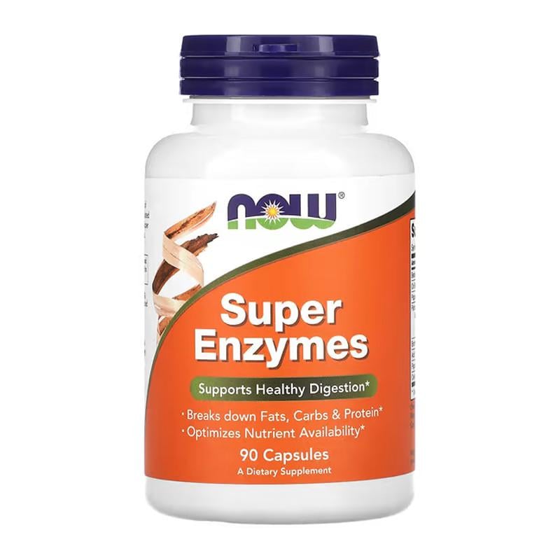 Энзимы NOW Super Enzymes 90 капс. (06364-01)