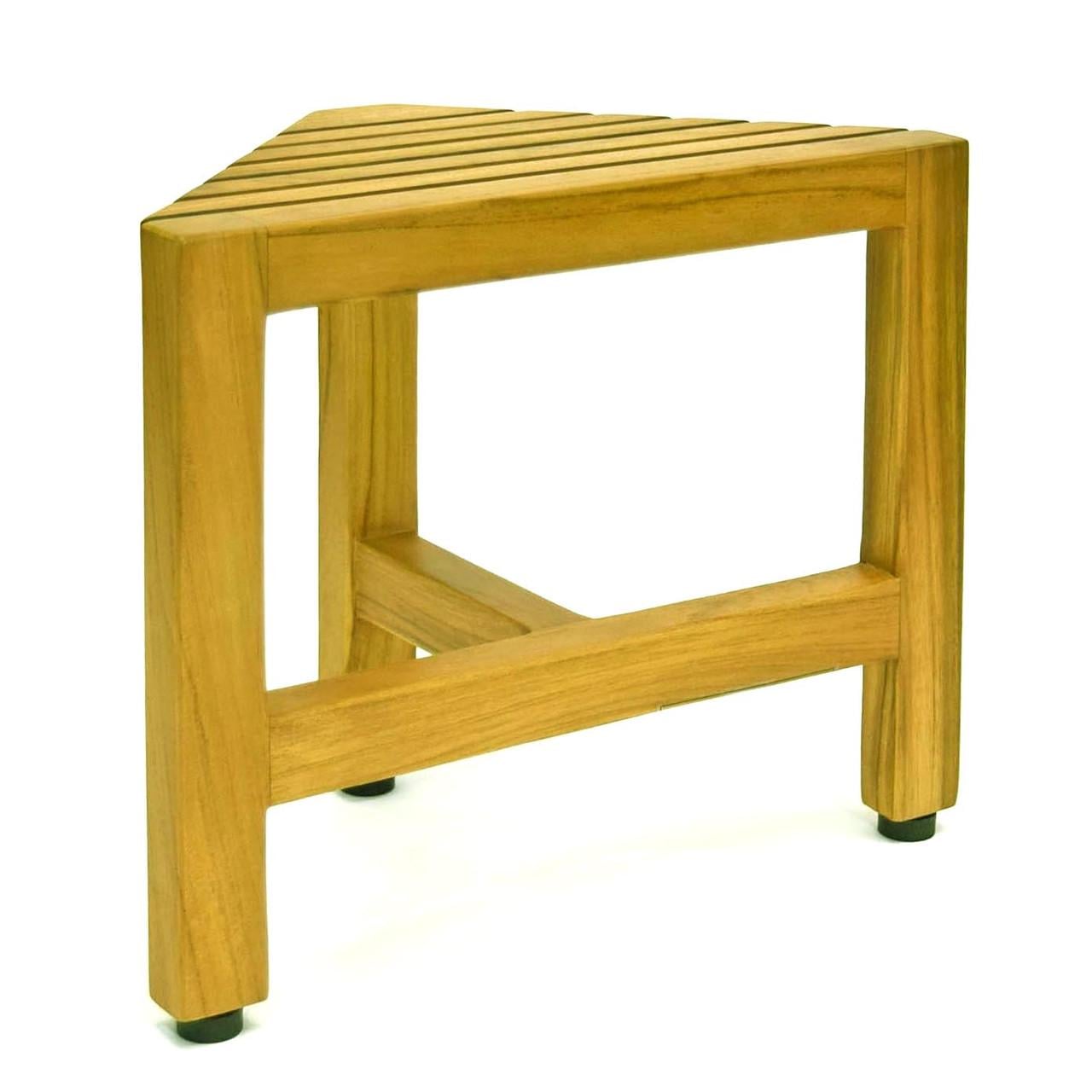 Стілець для ванної з дерева Солід Карри (ТВН-000103)