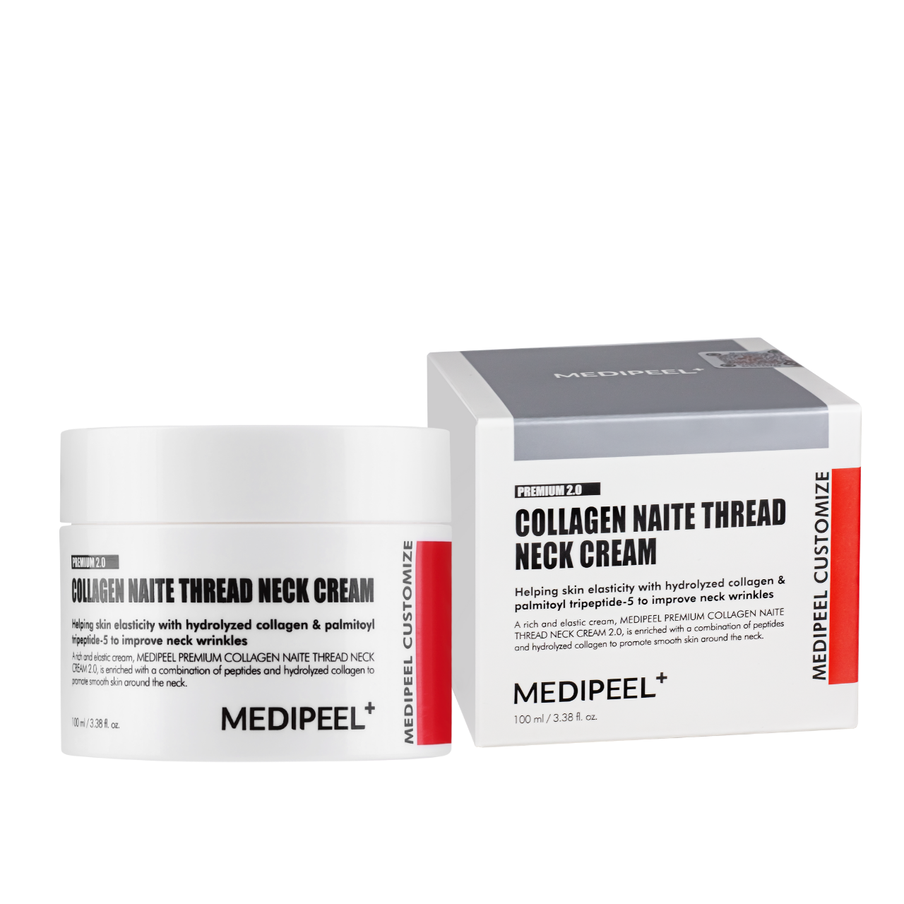 Крем для шиї та декольте антивіковий Medi-peel Premium Collagen Naite Thread Neck Cream 100 мл
