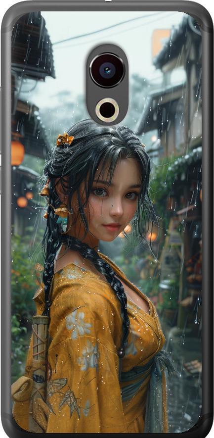 Чехол на Meizu Pro 6 Anime-girl (6133u-293-42517)