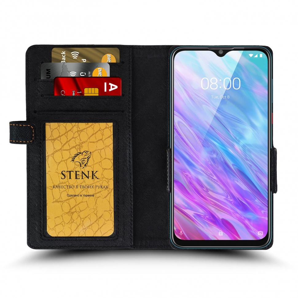 ᐉ Чехол книжка Stenk Wallet для ZTE Blade 20 Smart Черный (64614) • Купить  в Киеве, Украине • Лучшая цена в Эпицентр