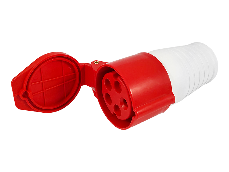 Розетка силовая переносная Lemanso LM2036 LEE-215L 16A 3п+н+е 220-380 V IP44 Красный (7452)