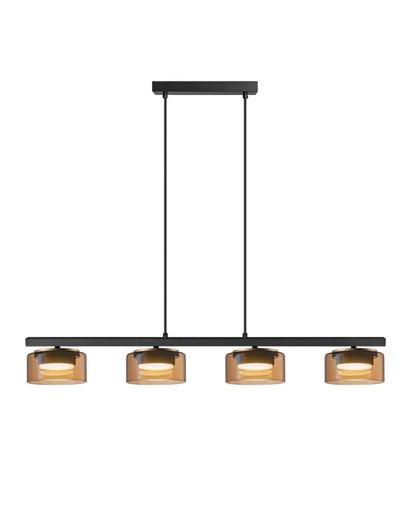 Светильник подвесной Goldlux 331311 Ofelia GX53 4x10W 4000K 660Lm IP20 Янтарный (29726664) Светильник подвесной Goldlux 331311 Ofelia GX53 4x10W 4000K 660Lm IP20 Янтарный (29726664)