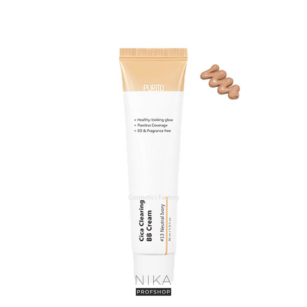 BB-крем для чутливої ​​шкіри з екстрактом центели PURITO Cica Clearing BB Cream SPF 38 PA+++ №13 30 мл (8809563101412)