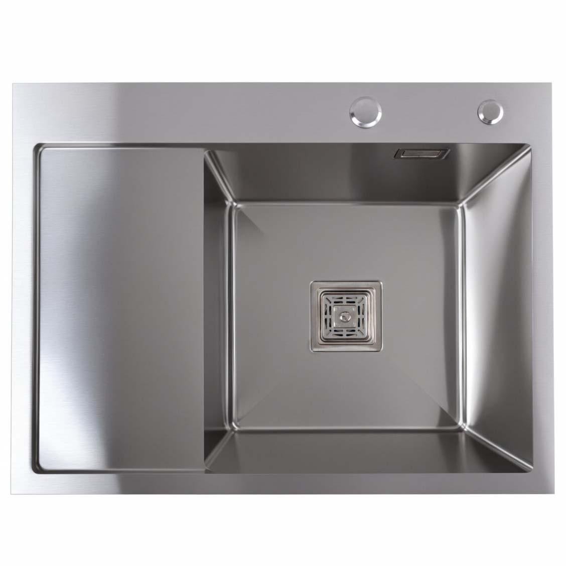 Мийка кухонна Platinum Handmade 650x500 R (788685)