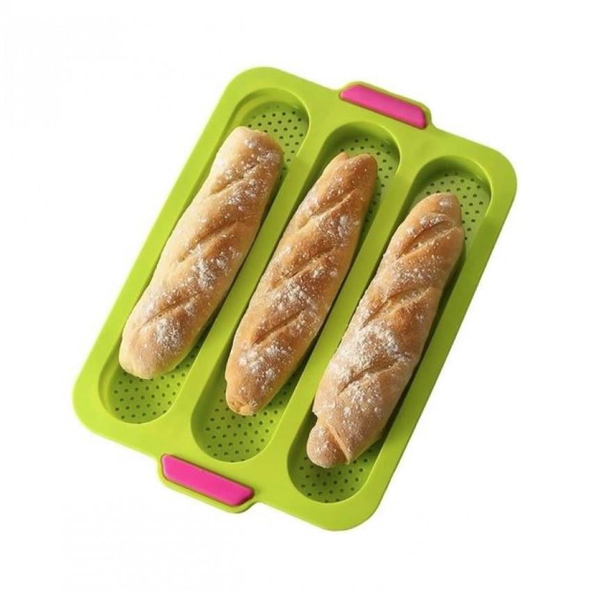 Форма силіконова для випікання хліба та багетів A-PLUS 1907 34,7х24,4х2,8 см (1661632989) - фото 3