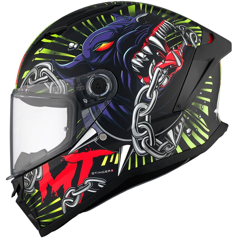 Мотошлем MT HELMETS STINGER 2 Akin A3 XS Matt (29274)