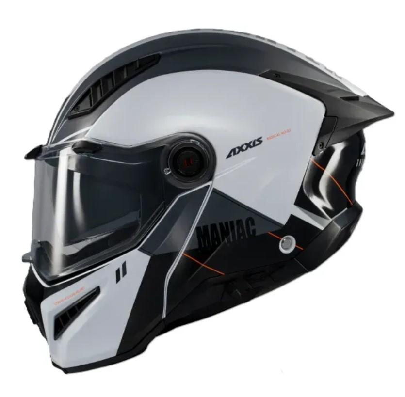 Мотошлем Axxis GHOSTFIGHTER SV MANIAC A2 Gloss M (50141) Мотошлем Axxis GHOSTFIGHTER SV MANIAC A2 Gloss M (50141)