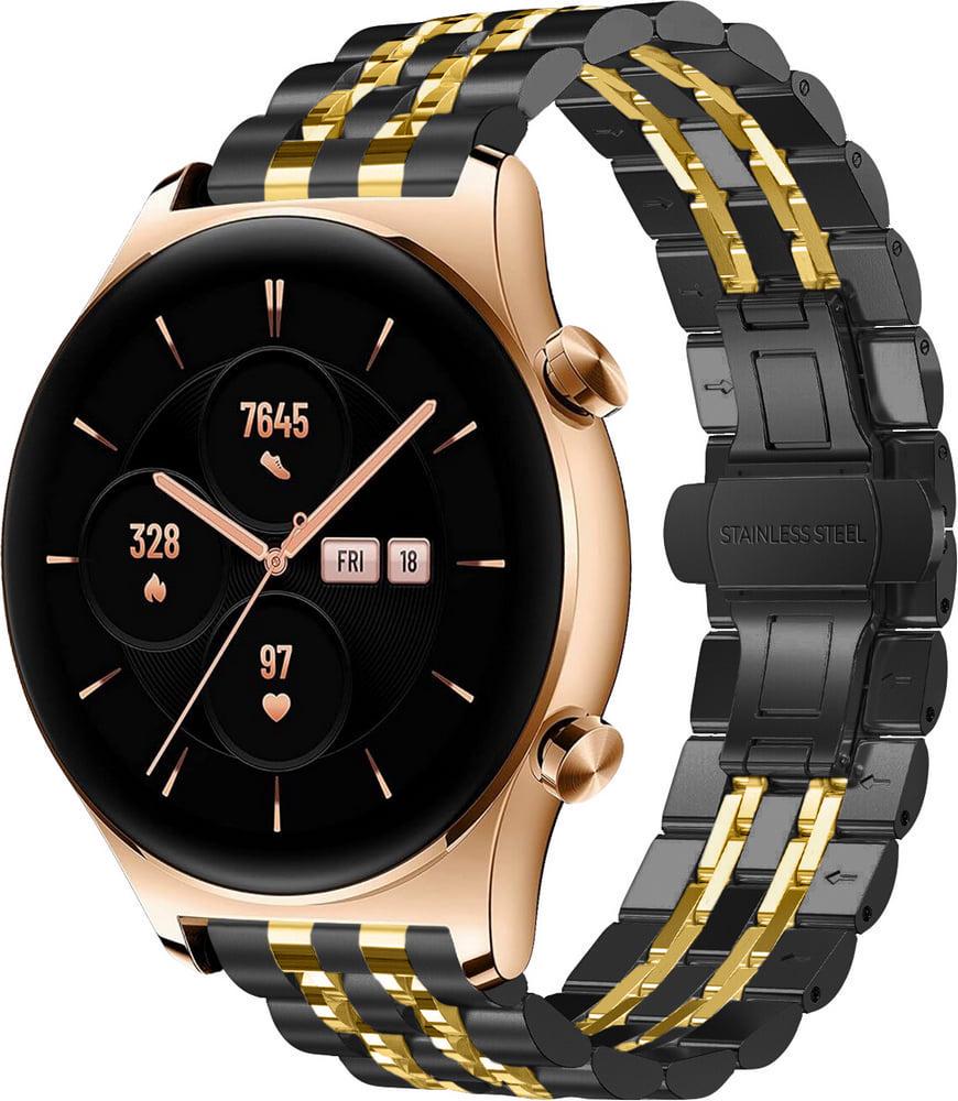 Браслет металлический Spinye Line для Honor Watch GS 3 Black Gold (39613-02)