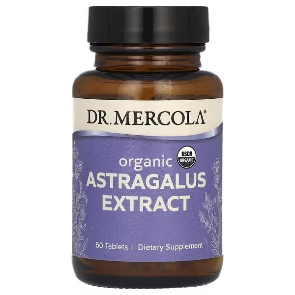 Корень астрагала Dr. Mercola Organic Astragalus Extract 60 таб. (000021410)