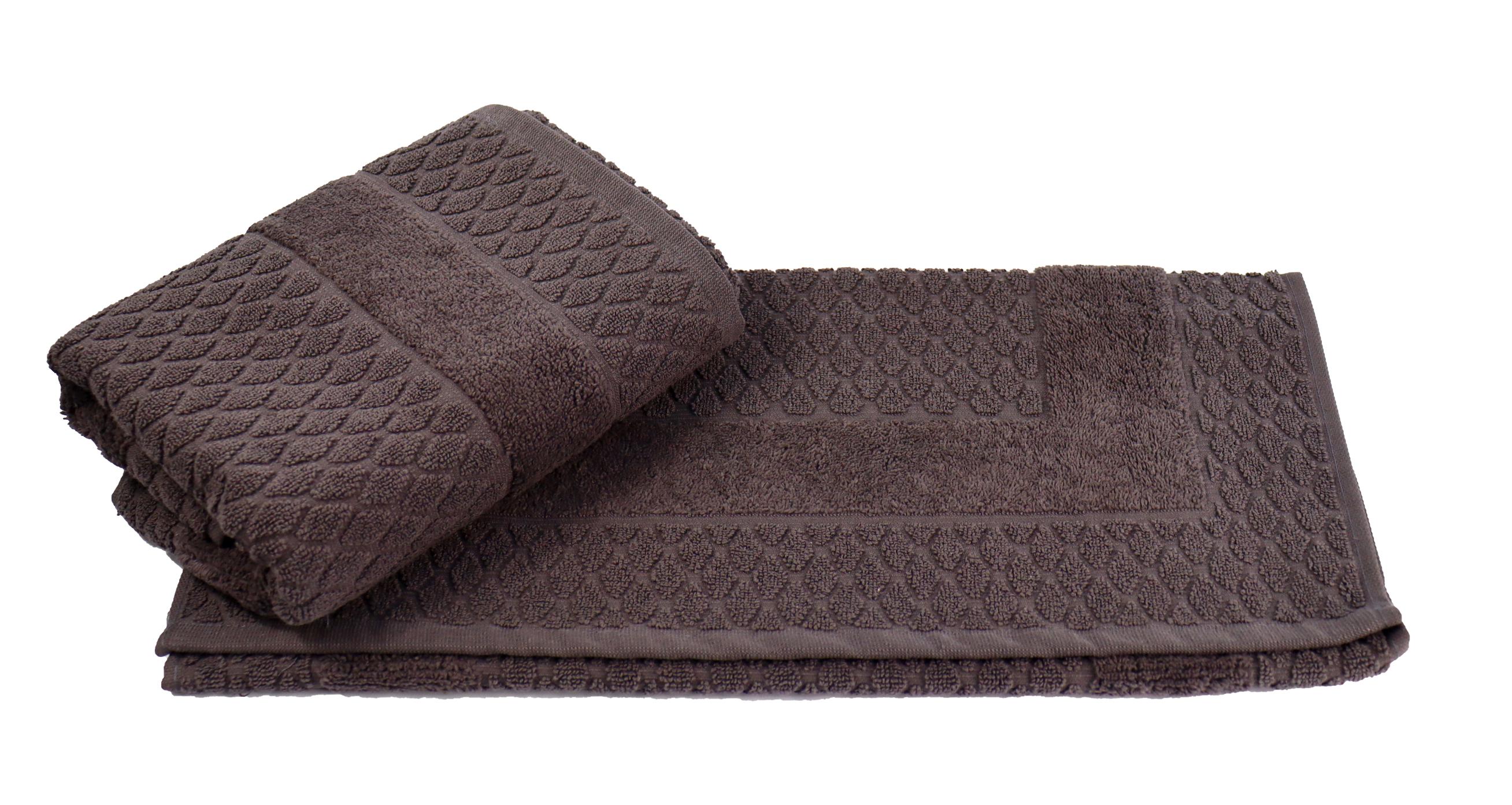 Рушник для ніг Pera 50х70 см 800г/м2 Темно-сірий - фото 2 Рушник для ніг Pera 50х70 см 800г/м2 Темно-сірий - фото 2