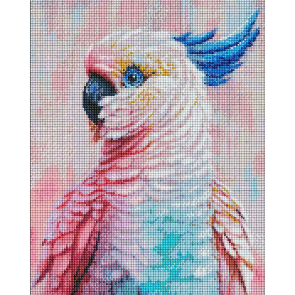 Алмазная мозаика Идейка Яркий какаду 40x50 см (AMO7462)
