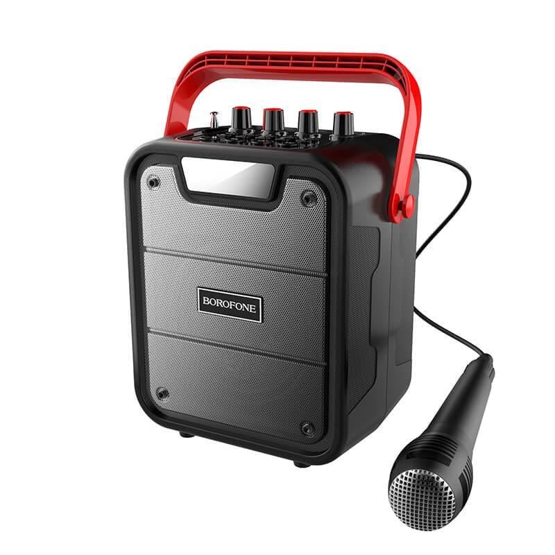 Портативная колонка Borofone Cool Karaoke BP7 10W с микрофоном (1544214623)