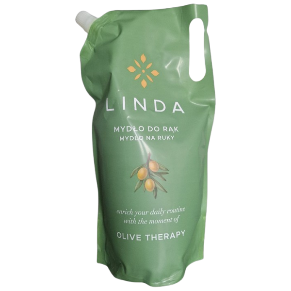 Крем-мыло жидкое Linda с оливкой запаска 1 л (253327)