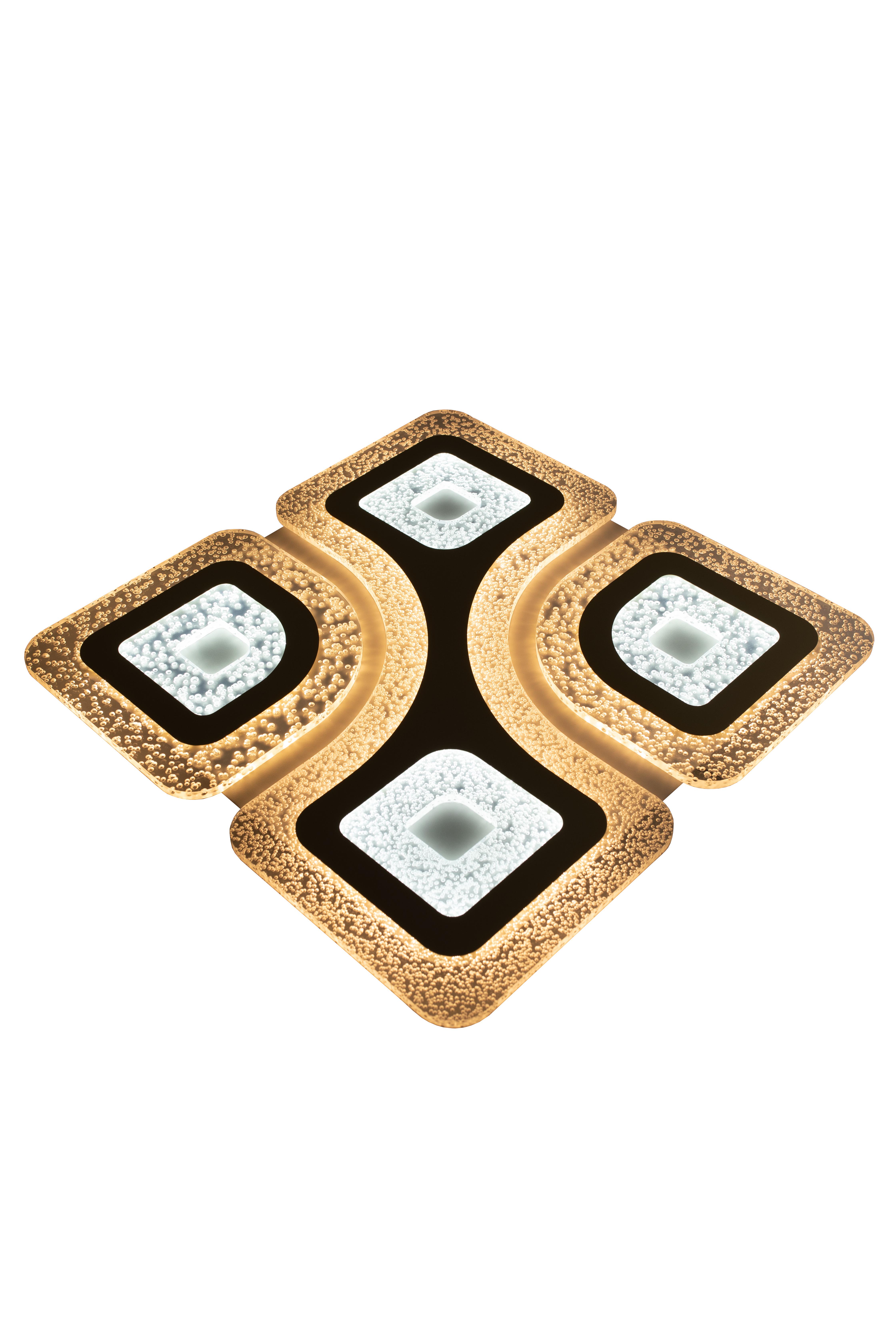 Люстра светодиодная акриловая Sirius N B6710-520 прозрачная GD 172 W (000027900)