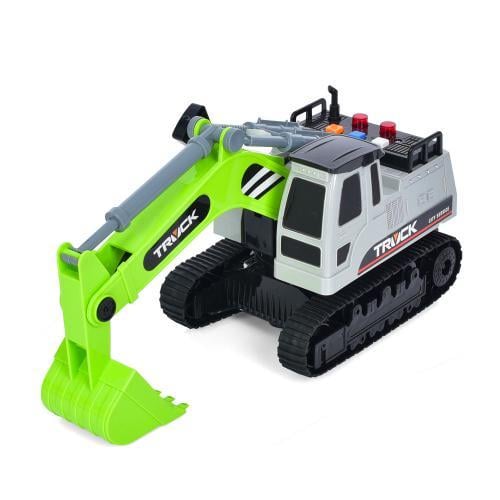 Игрушка Экскаватор инерционный WENYI 1:16 Желтый (WY450A)