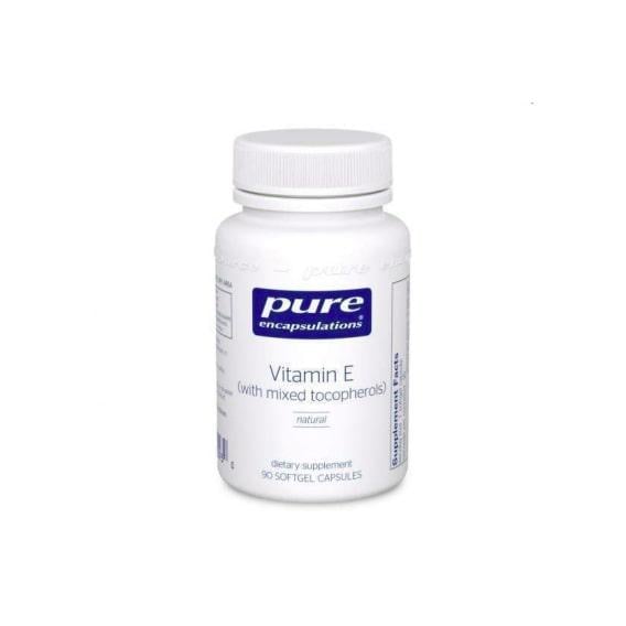 Вітамін E Pure Encapsulations Vitamin E 400 ME 90 Caps PE-00093 - фото 1