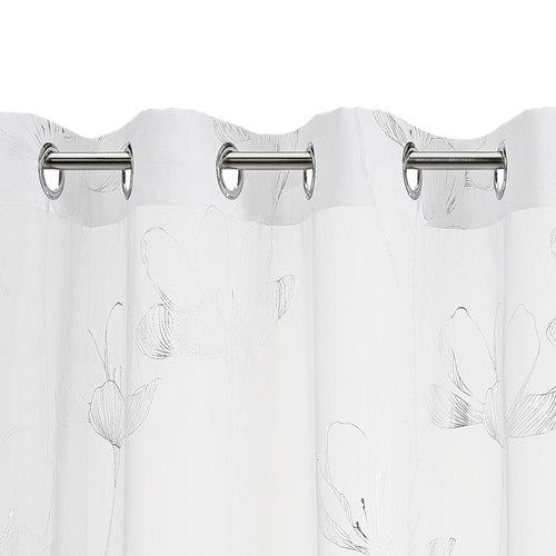 Занавеска 140x300 см полиэстер 1 шт. Белый