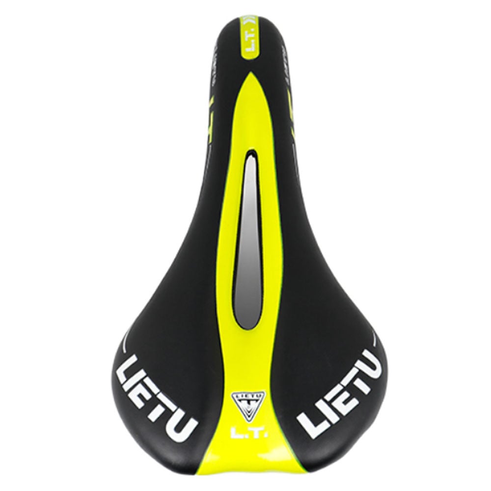 Седло для велосипеда Lietu ZD-023-YL 28х13 см Черно-желтый (62f4c170b9076b31b673beae) Седло для велосипеда Lietu ZD-023-YL 28х13 см Черно-желтый (62f4c170b9076b31b673beae)