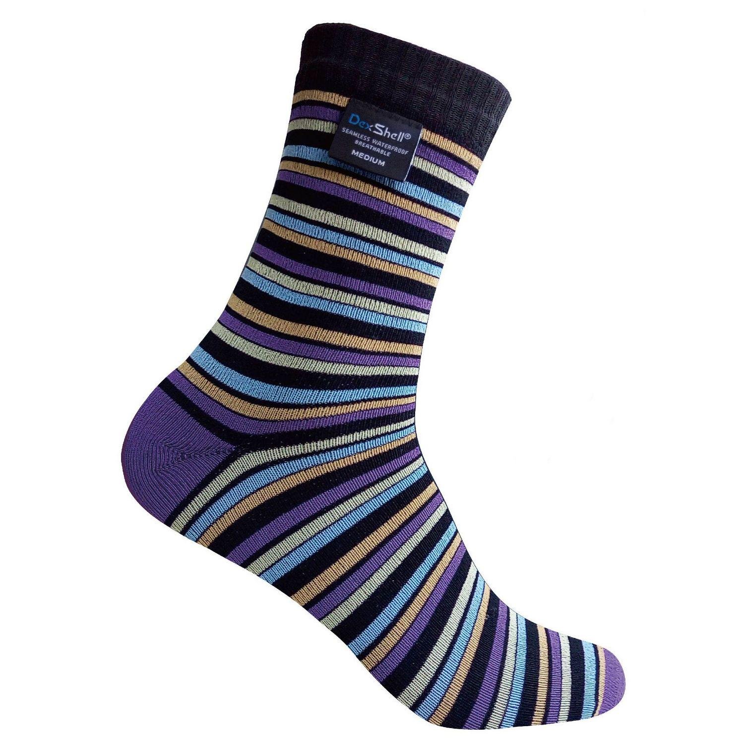 Шкарпетки водонепроникні Dexshell Ultra Flex Socks Stripe XL (40477)
